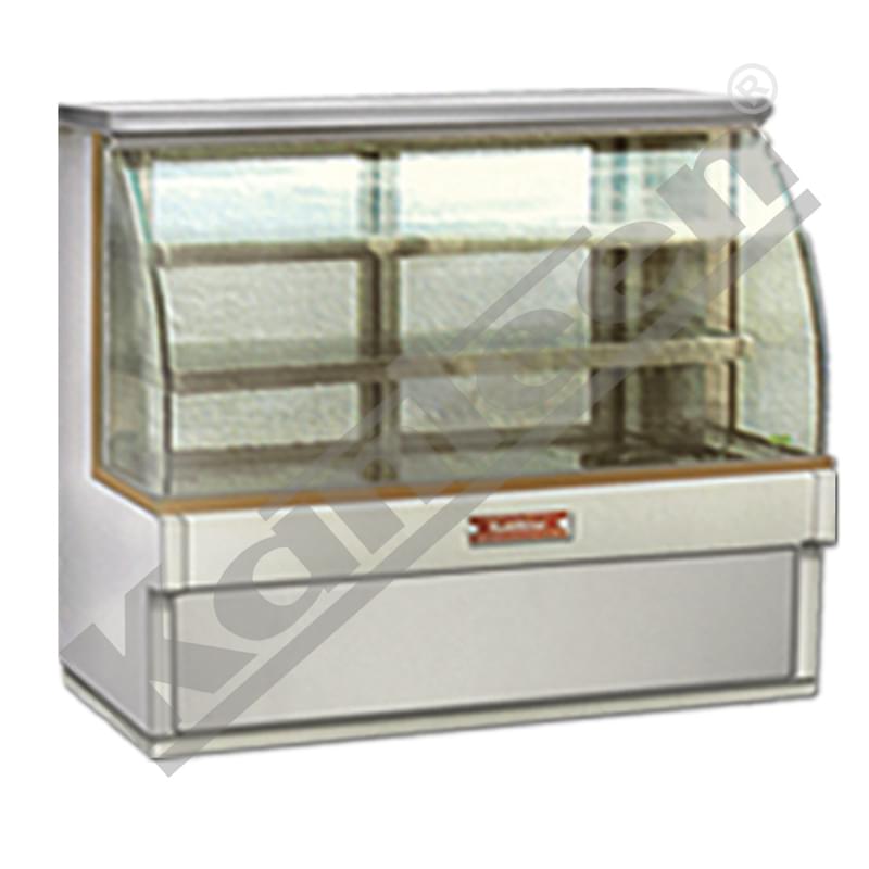 Curve Glass Display Counter - Standard