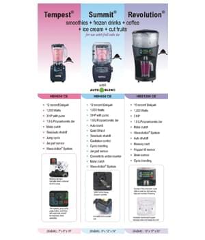 Hamilton Beach Commercial Blenders 