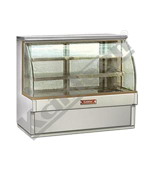 Curve Glass Display Counter - Standard