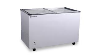 Flat Glass Top Chest Freezer GT 350 