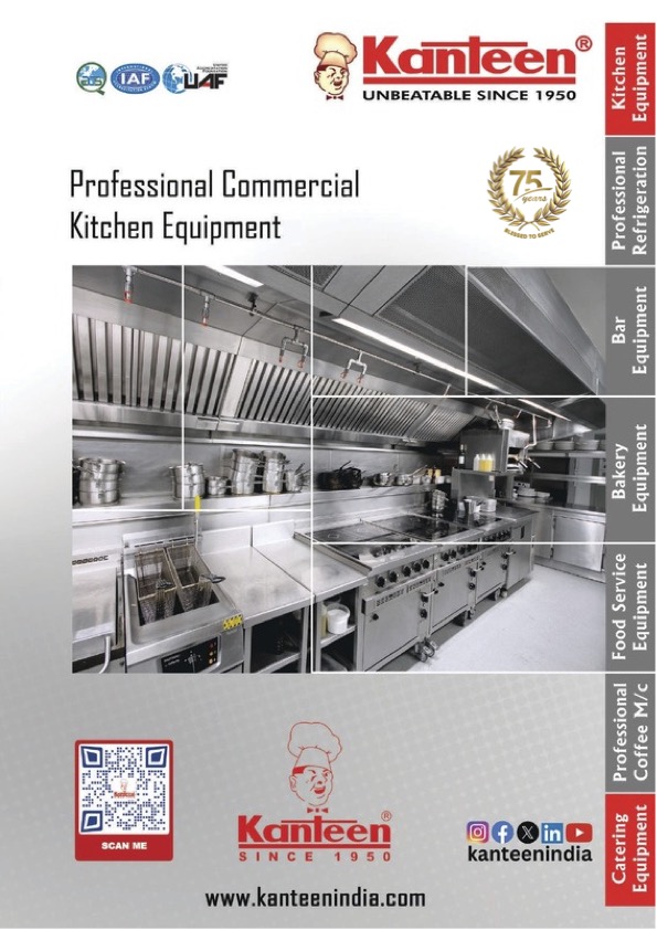Commercial Kitchen Equipment Catalog 2025 Kanteen India