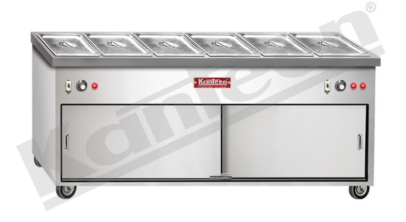 Bain marie with sliding doors final