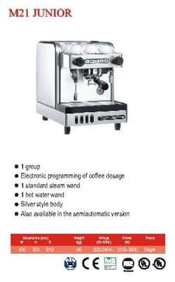 Traditional Coffee Machine M 21 Junior