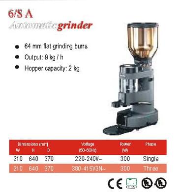 Coffee Grinder La Cimbali Automatic 6 S A