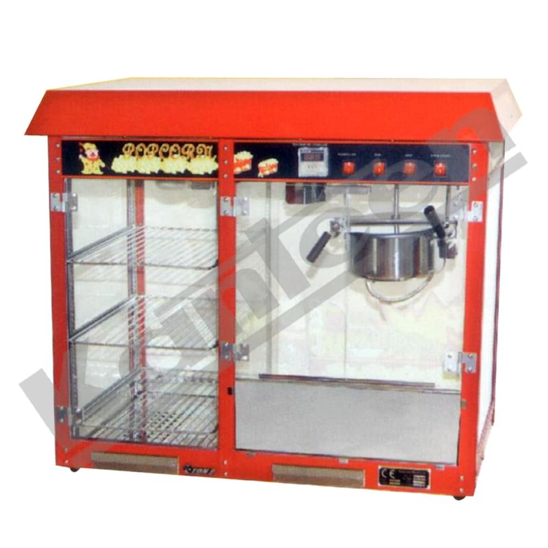 Popcorn Maker with Warming Showcase
