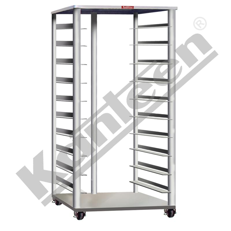 Open tray trolley