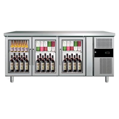 Glass Door SS Undercounter Elanpro EGN 3100 CG