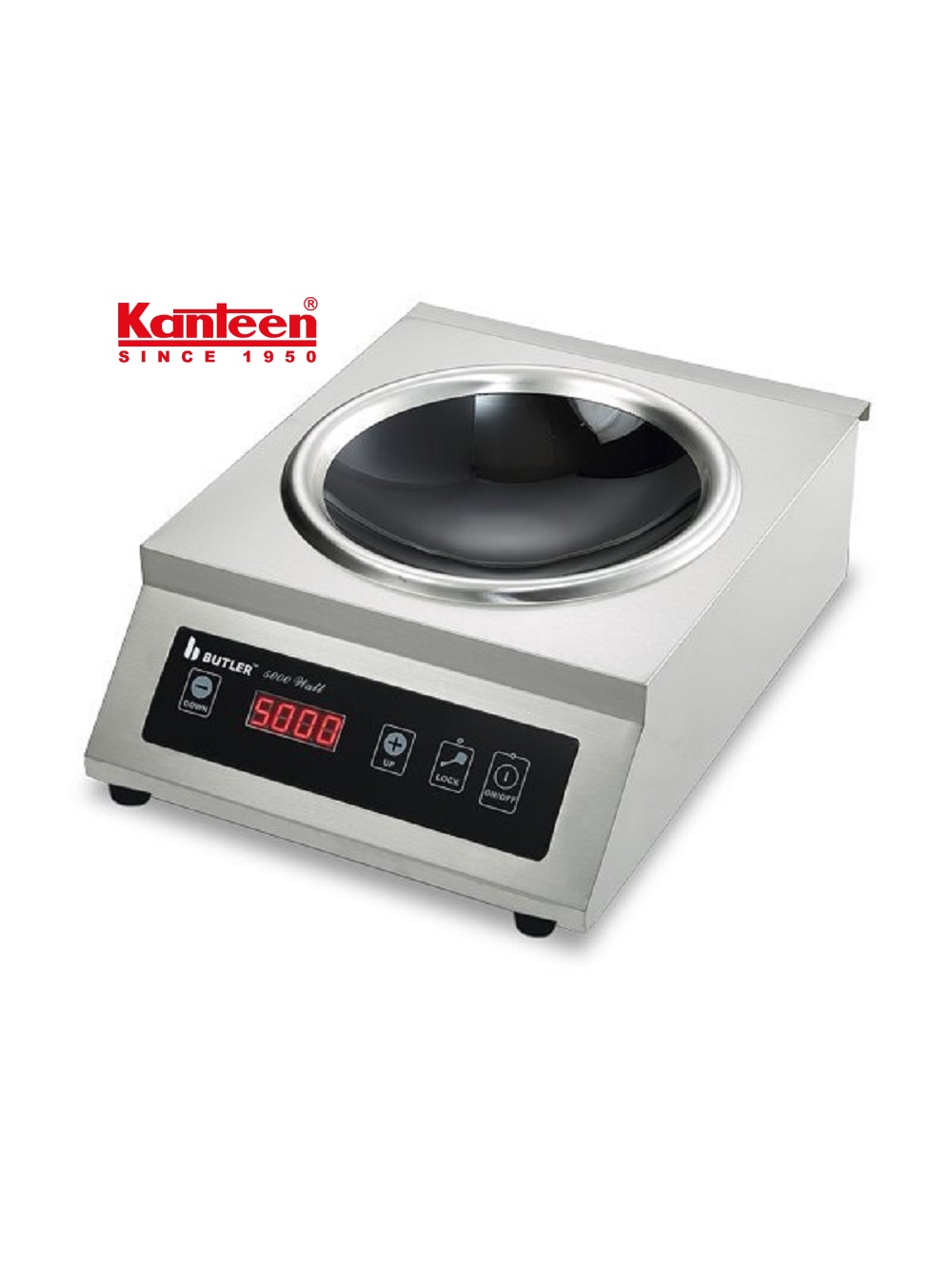 Commercial Induction Wok 5000 Watt – Butler CIH 5.0
