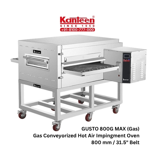 Gas Conveyer Pizza Oven – GUSTO 800G Max Butler