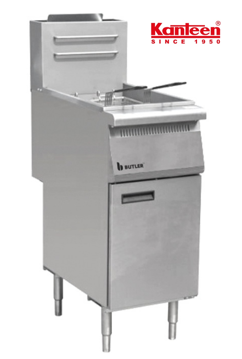 Wonderfry Premia 3B – Floor Standing Gas Fryers