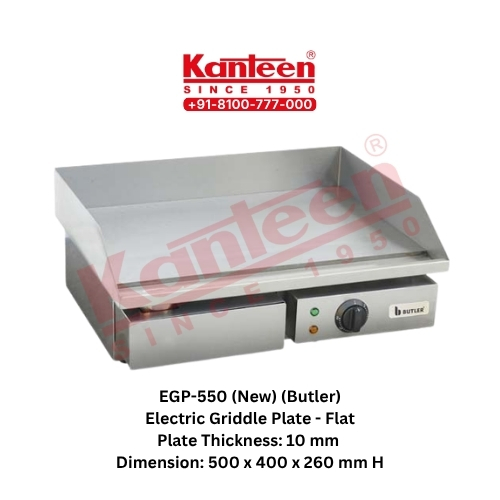Griddle Plate EGP-550-NEW Butler