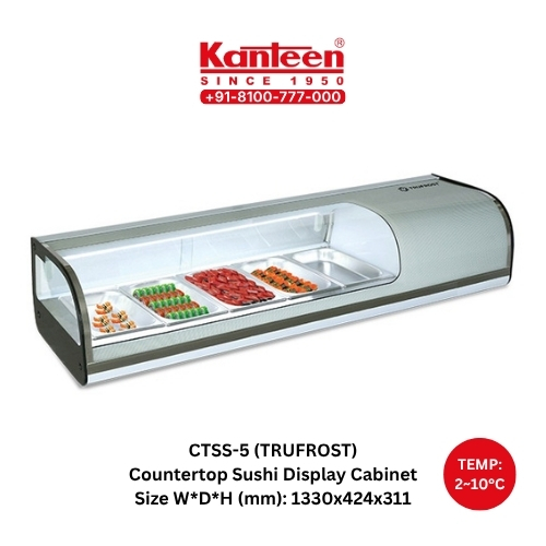 Countertop Sushi Display Cabinet CTSS-5 Trufrost