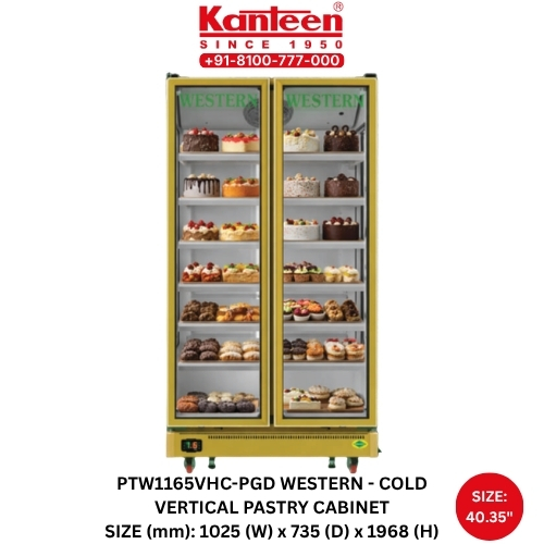 VERTICAL PASTRY CABINET PTW1165VHC-PGD WESTERN