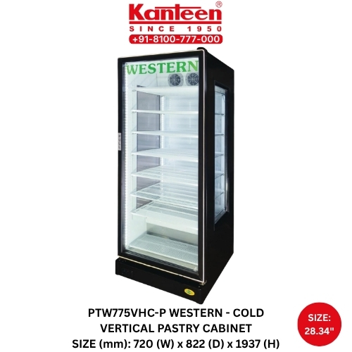 VERTICAL PASTRY CABINET PTW775VHC-P WESTERN