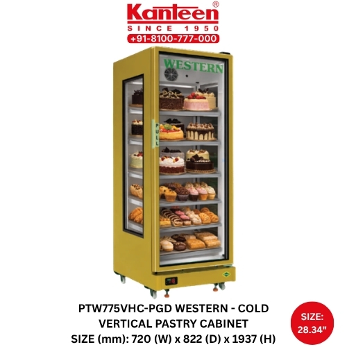 VERTICAL PASTRY CABINET PTW775VHC-PGD WESTERN
